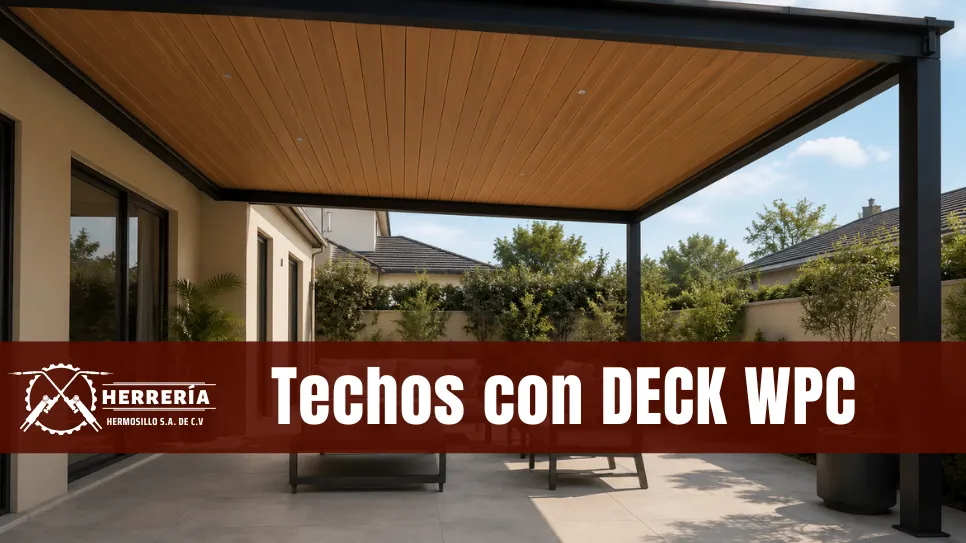 Pérgolados con deck WPC en Hermosillo