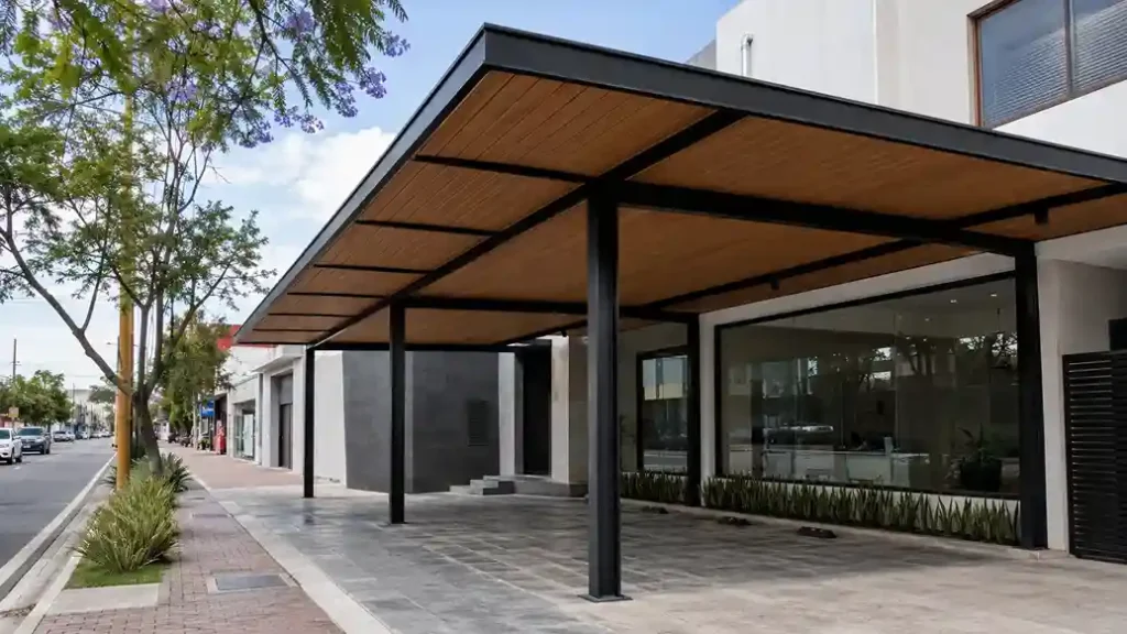 Pérgolas con deck sintético en Hermosillo